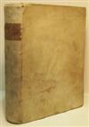 GUGLIELMINI, DOMENICO. Della Natura de'' Fiumi . . . Nuova Edizione con le Annotazioni di Eustachio Manfredi. 1739